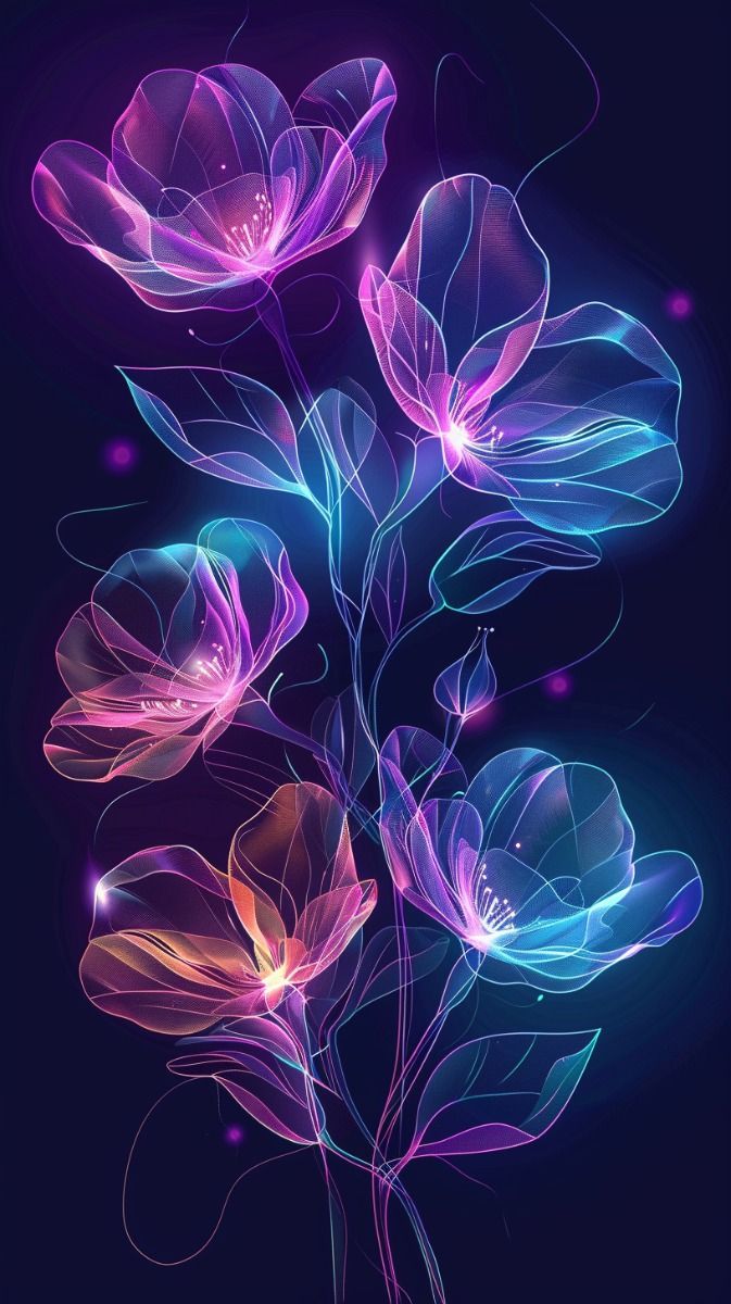 cute neon wallpapers 0030