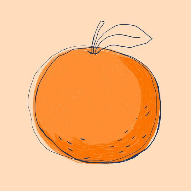 cute orange wallpapers 0048