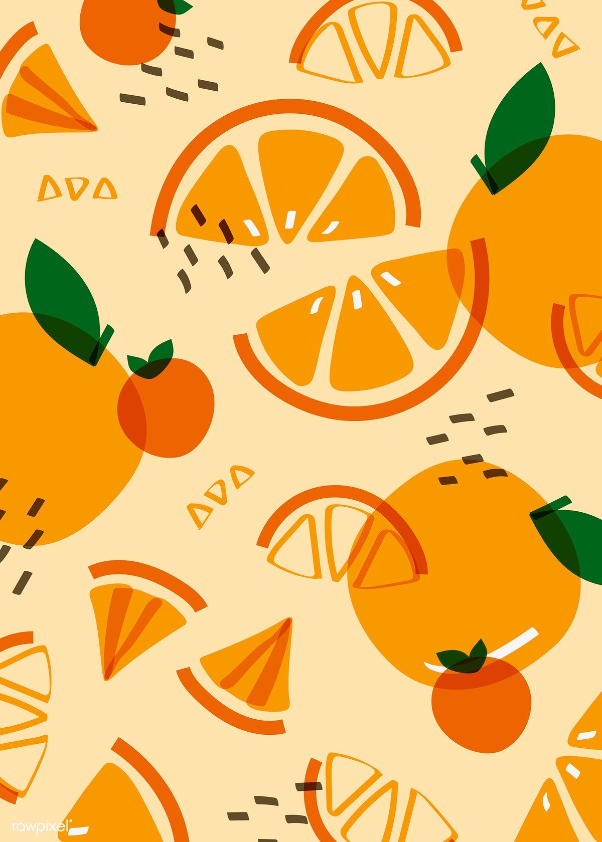 cute orange wallpapers 0069