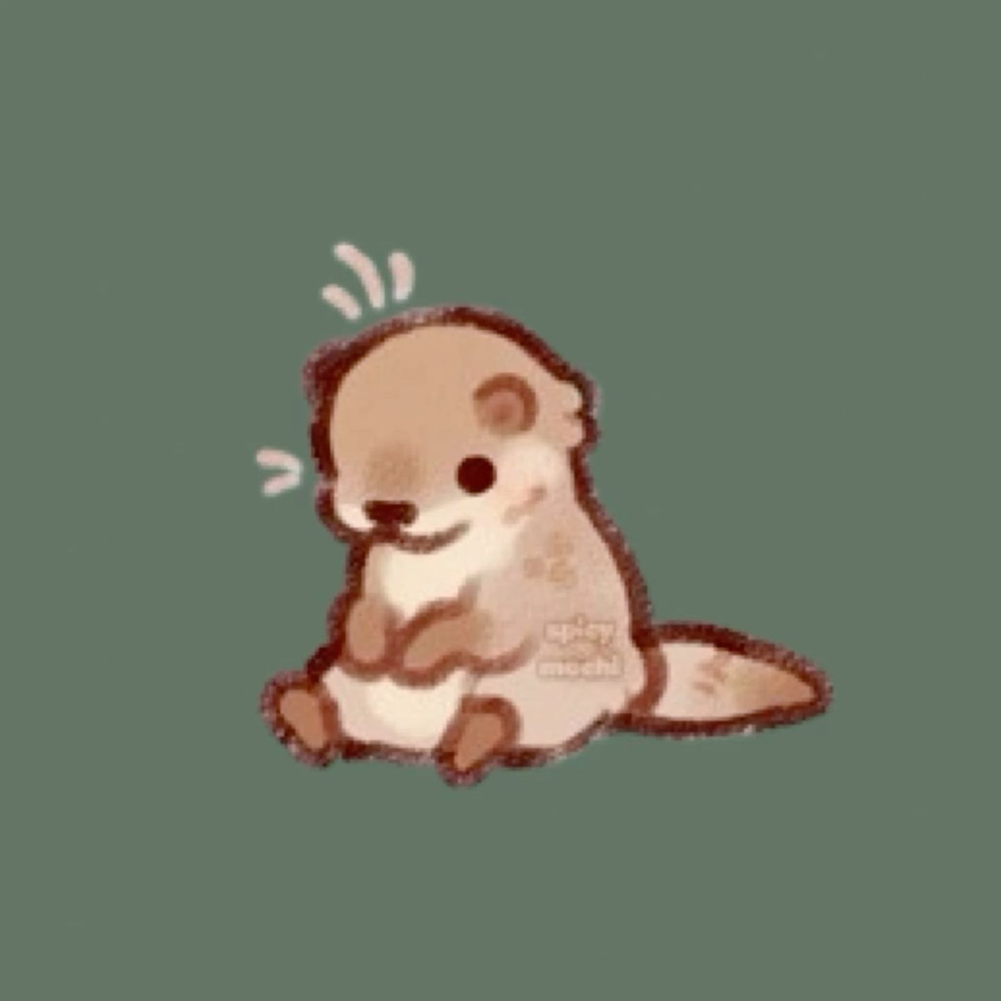 cute otter wallpapers 0016