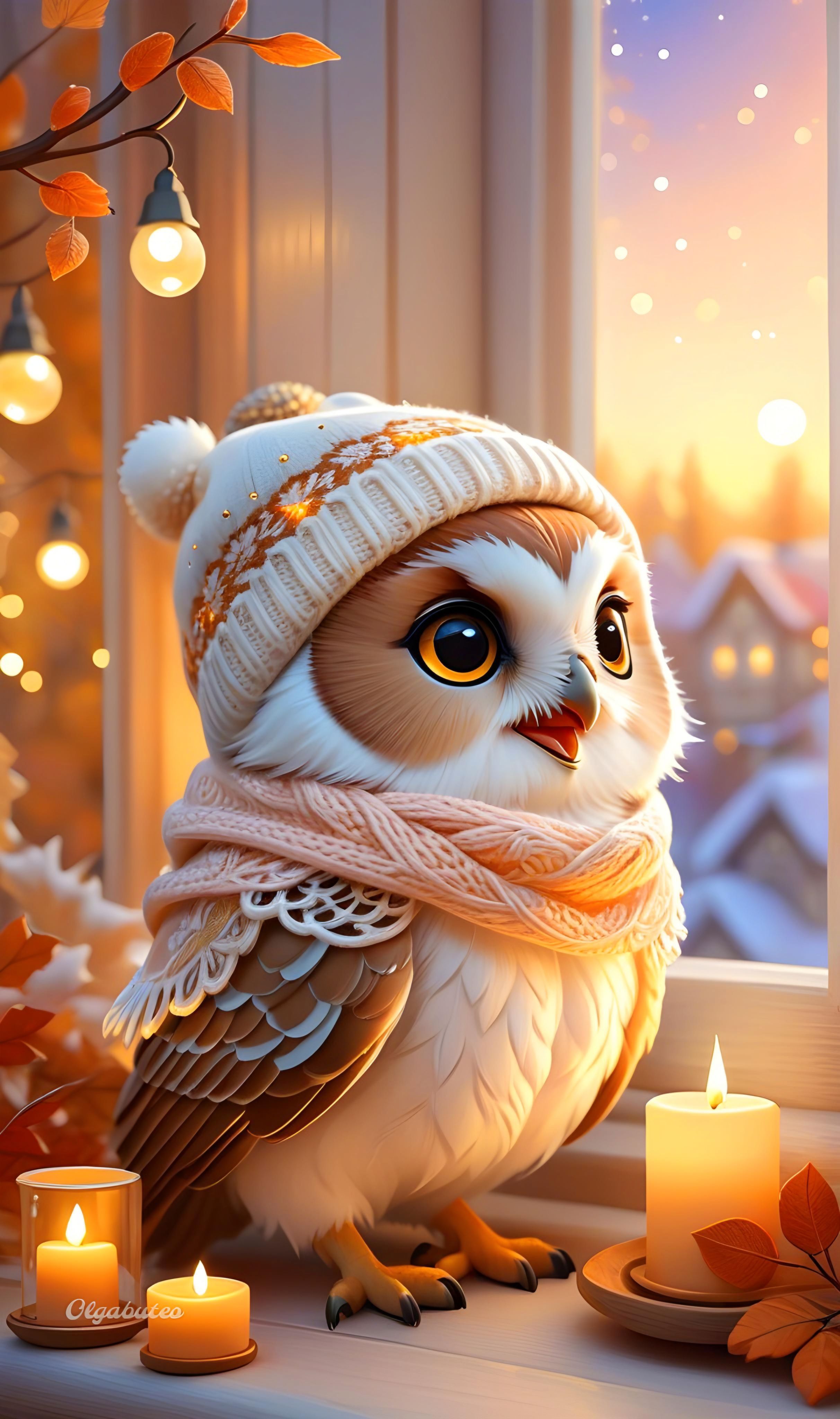 cute owl wallpapers 0058