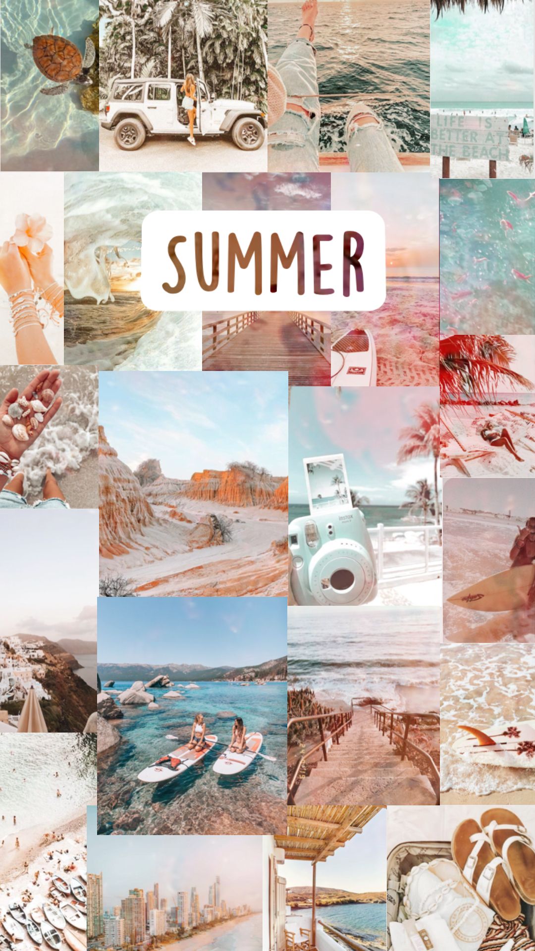 cute pastel summertime wallpapers