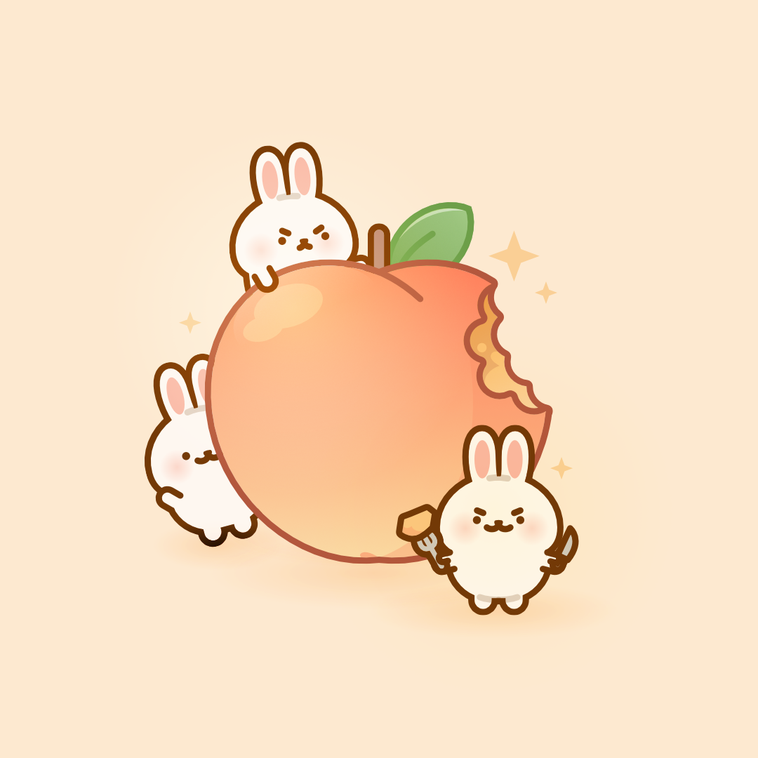 cute peach wallpapers 0029