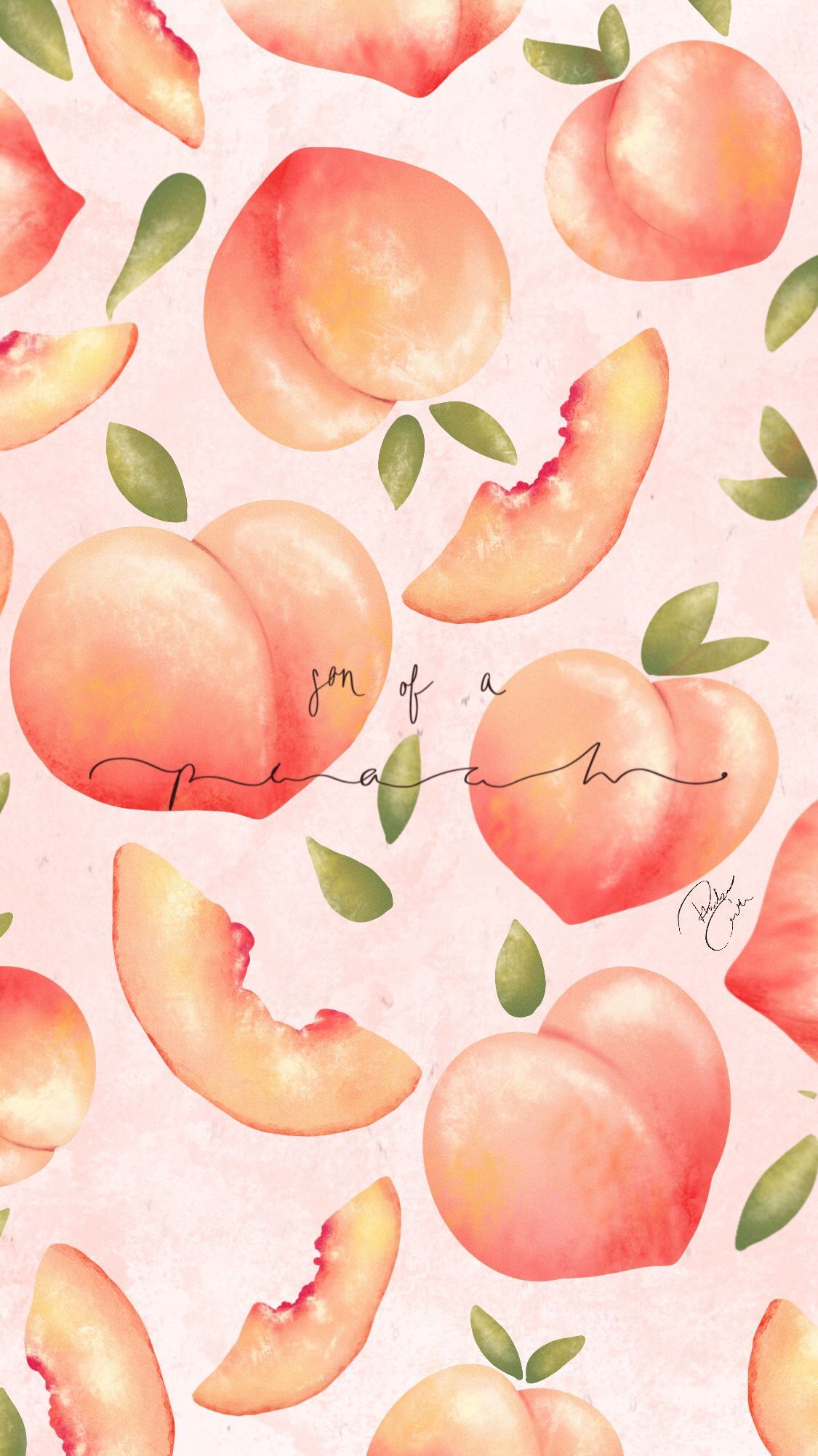 cute peach wallpapers 0067