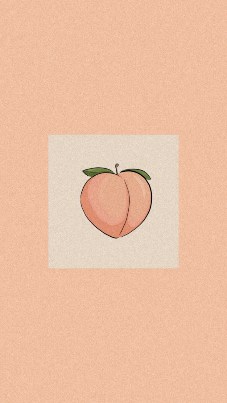 cute peach wallpapers 0096