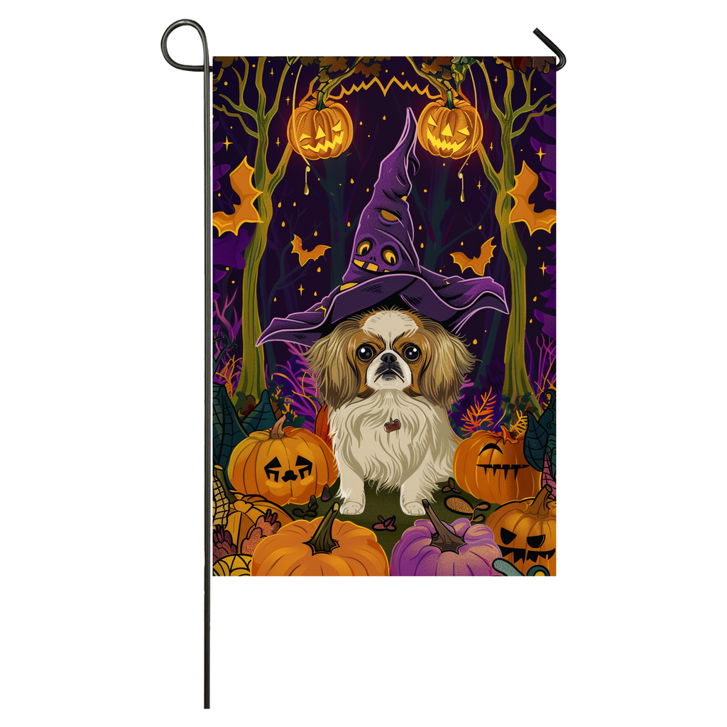 cute Pekingese halloween wallpaper 0010