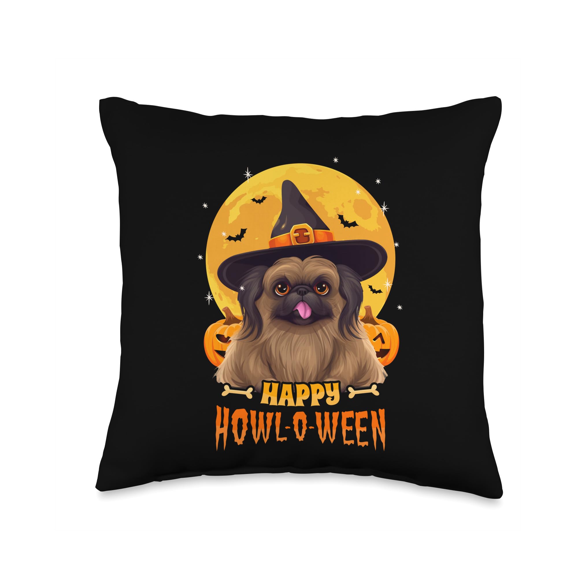 cute Pekingese halloween wallpaper 0022