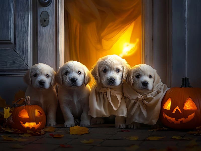 cute Pekingese halloween wallpaper 0024