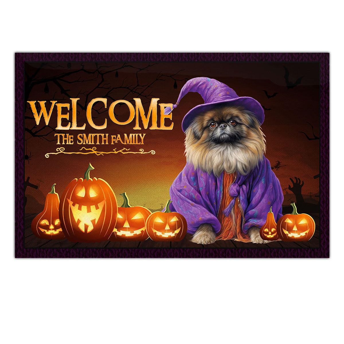 cute Pekingese halloween wallpaper 0030