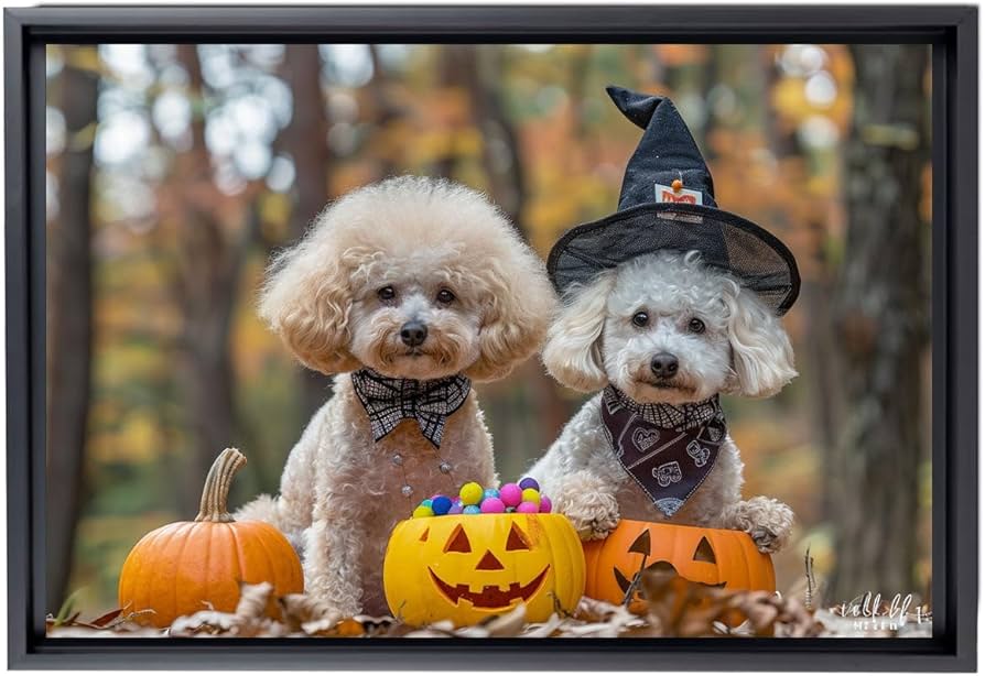 cute Pekingese halloween wallpaper 0051