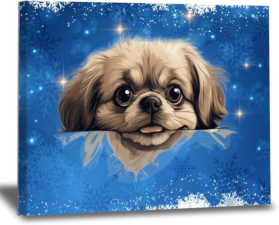 cute Pekingese halloween wallpaper 0073