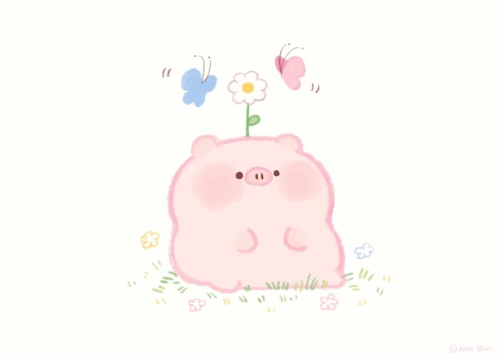 cute pig wallpapers 0034