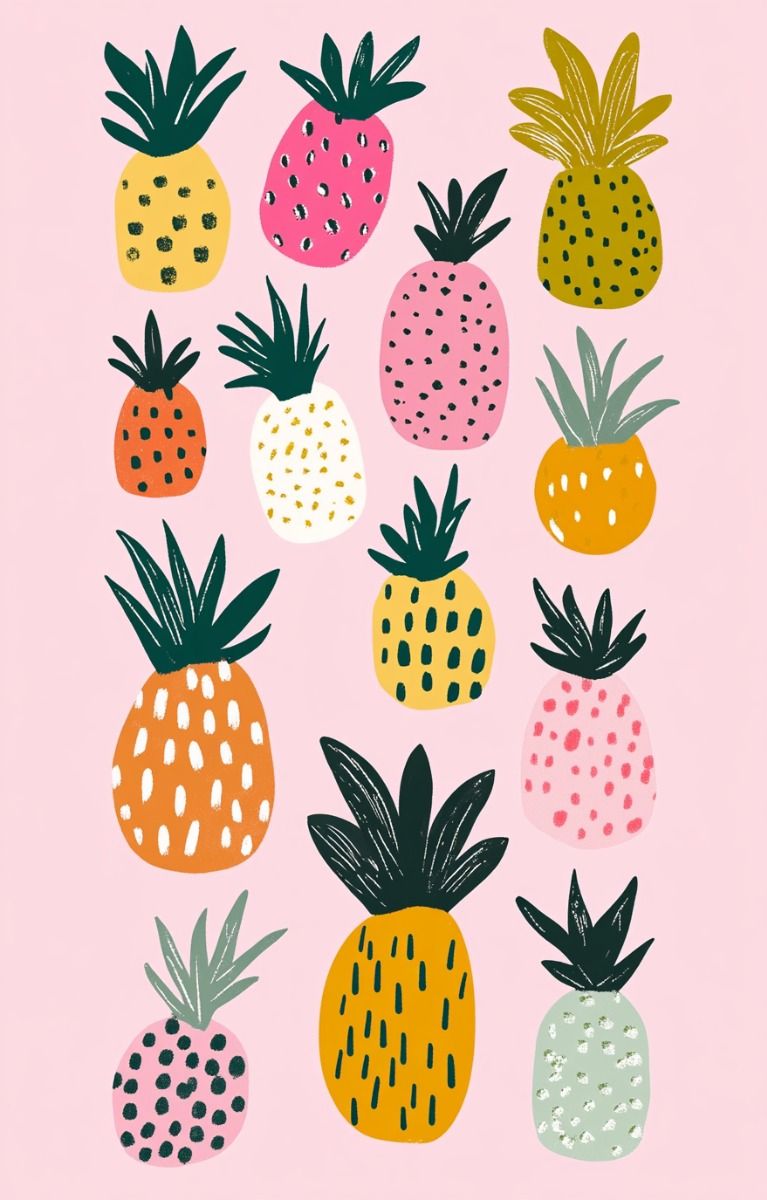 cute pineapple wallpapers 0009