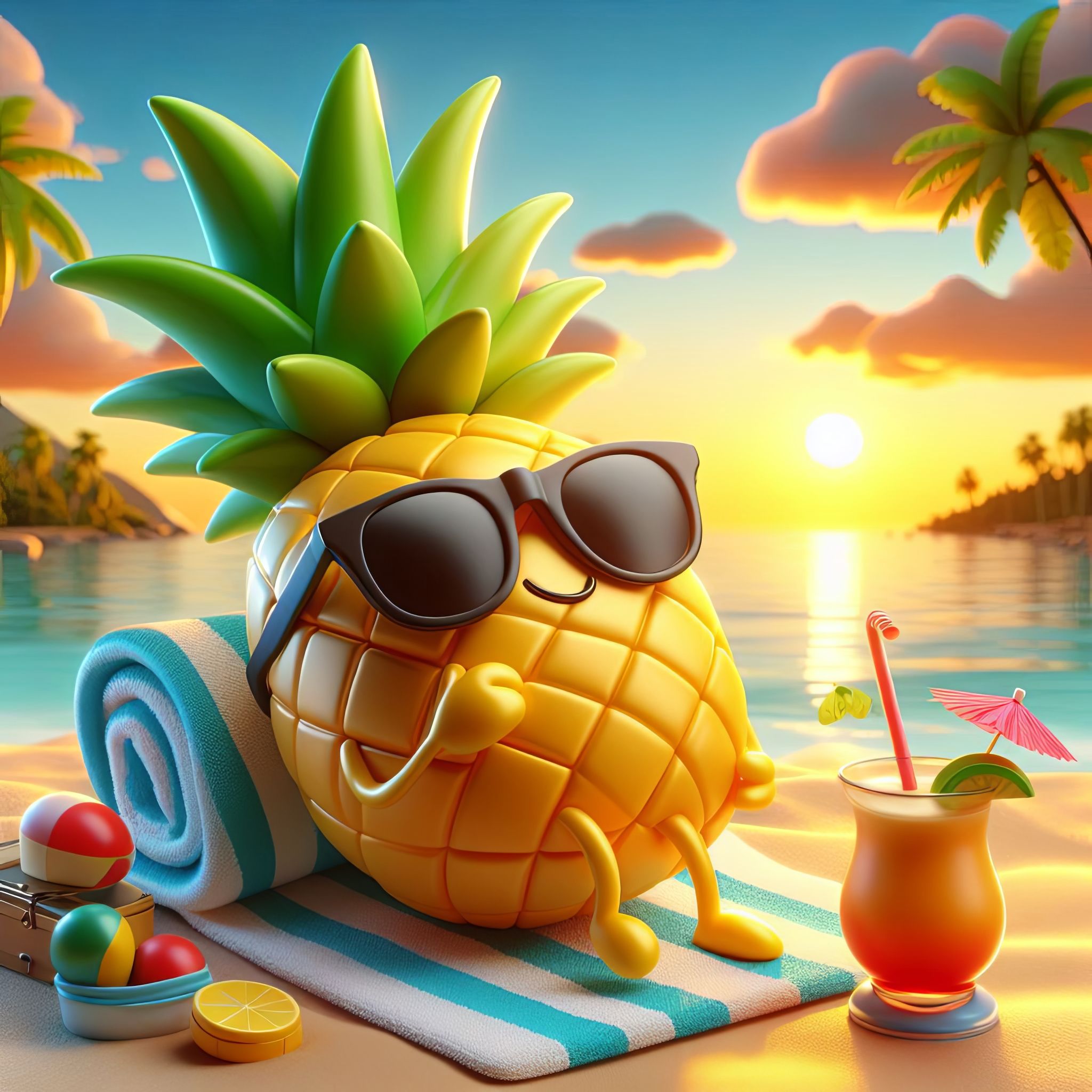 cute pineapple wallpapers 0027