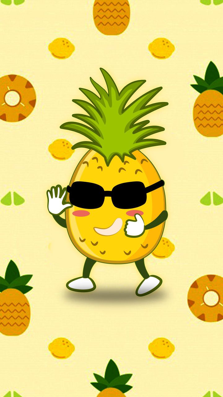 cute pineapple wallpapers 0034