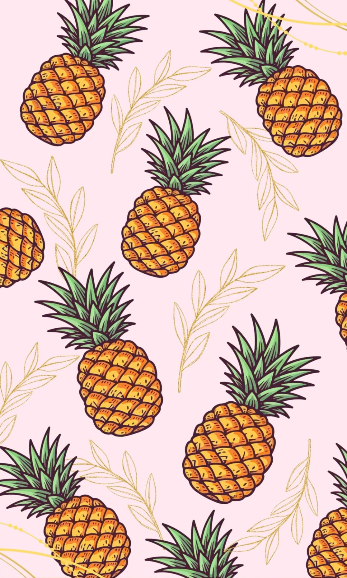 cute pineapple wallpapers 0041