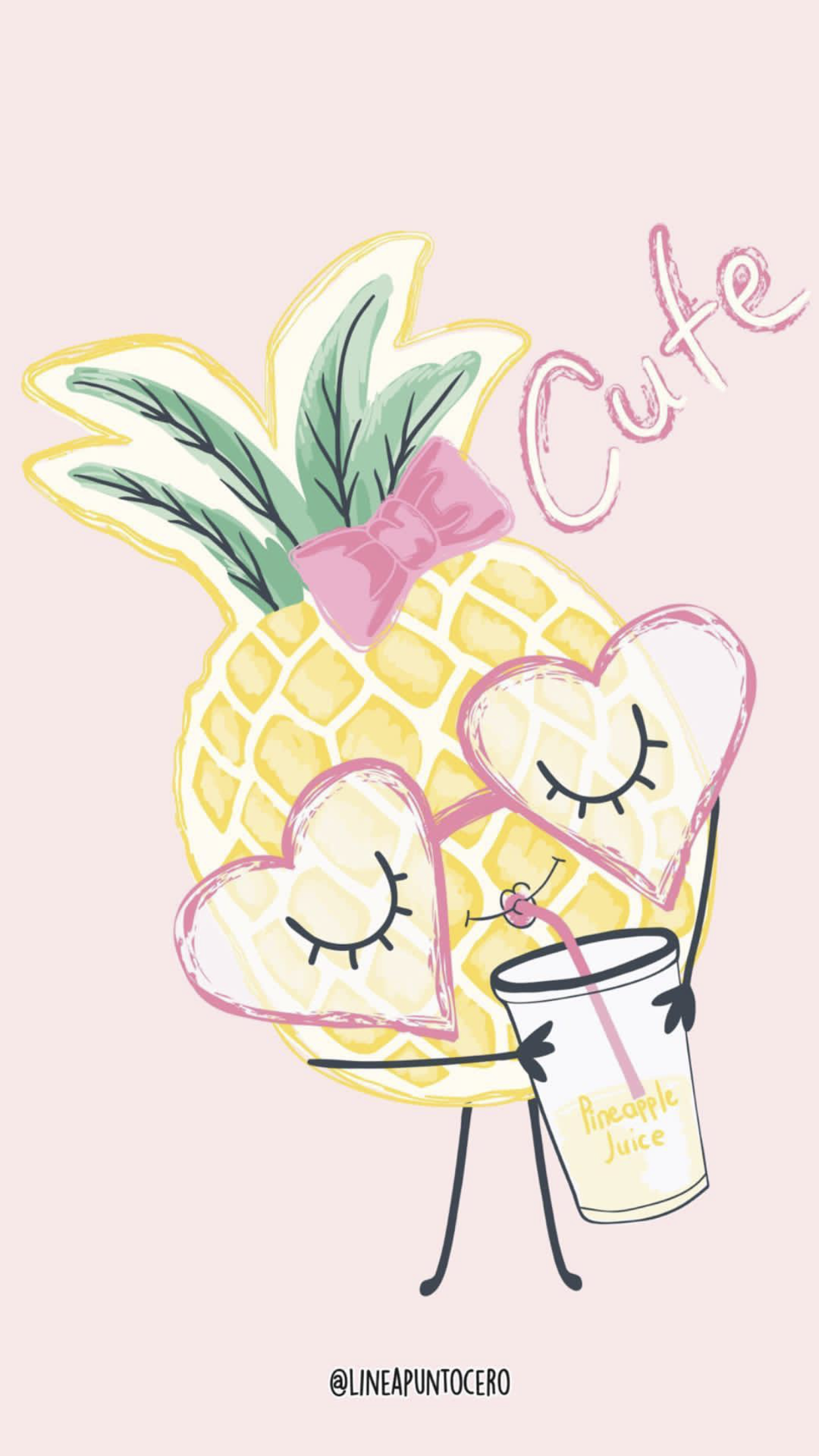 cute pineapple wallpapers 0061