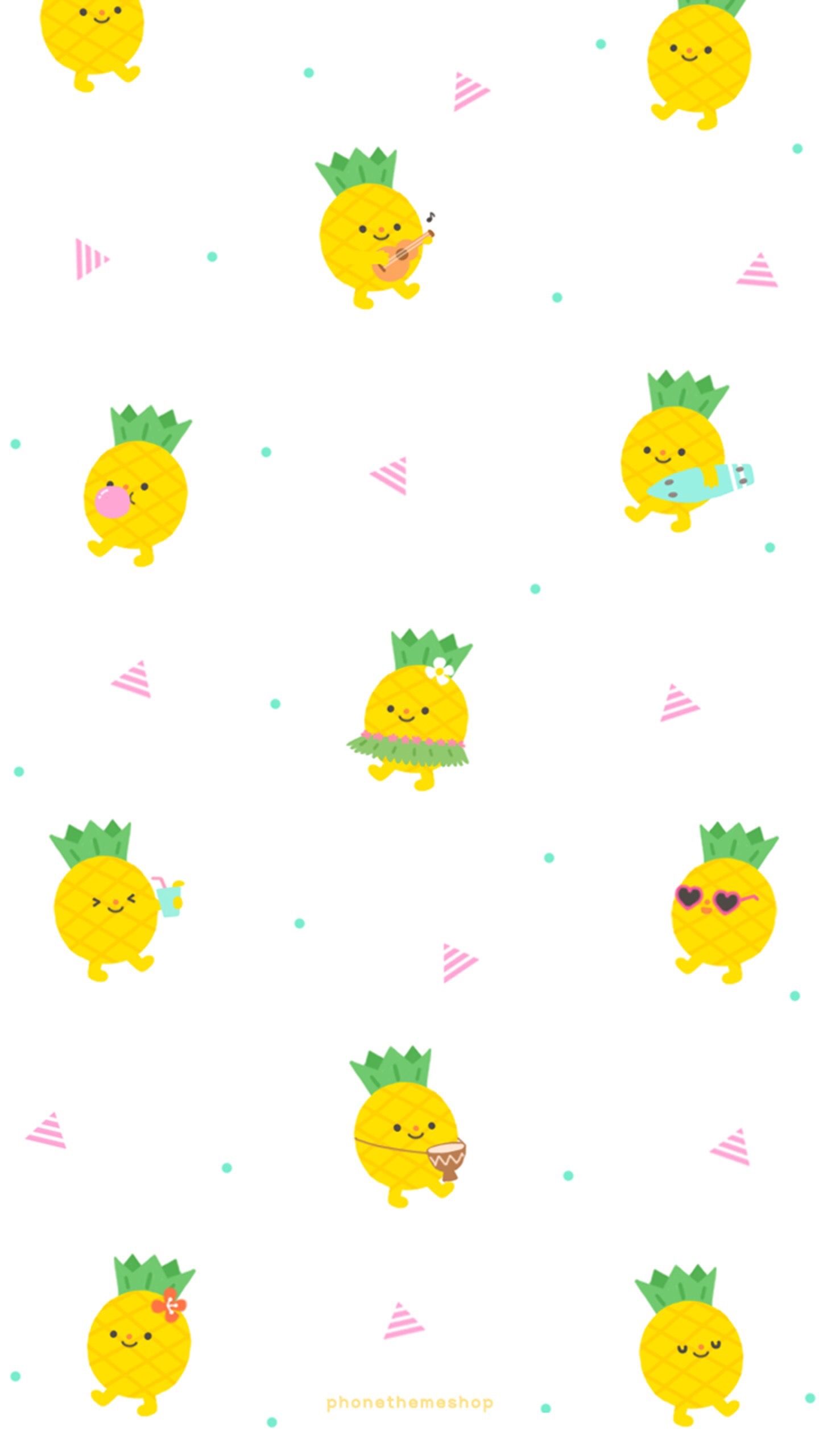 cute pineapple wallpapers 0071