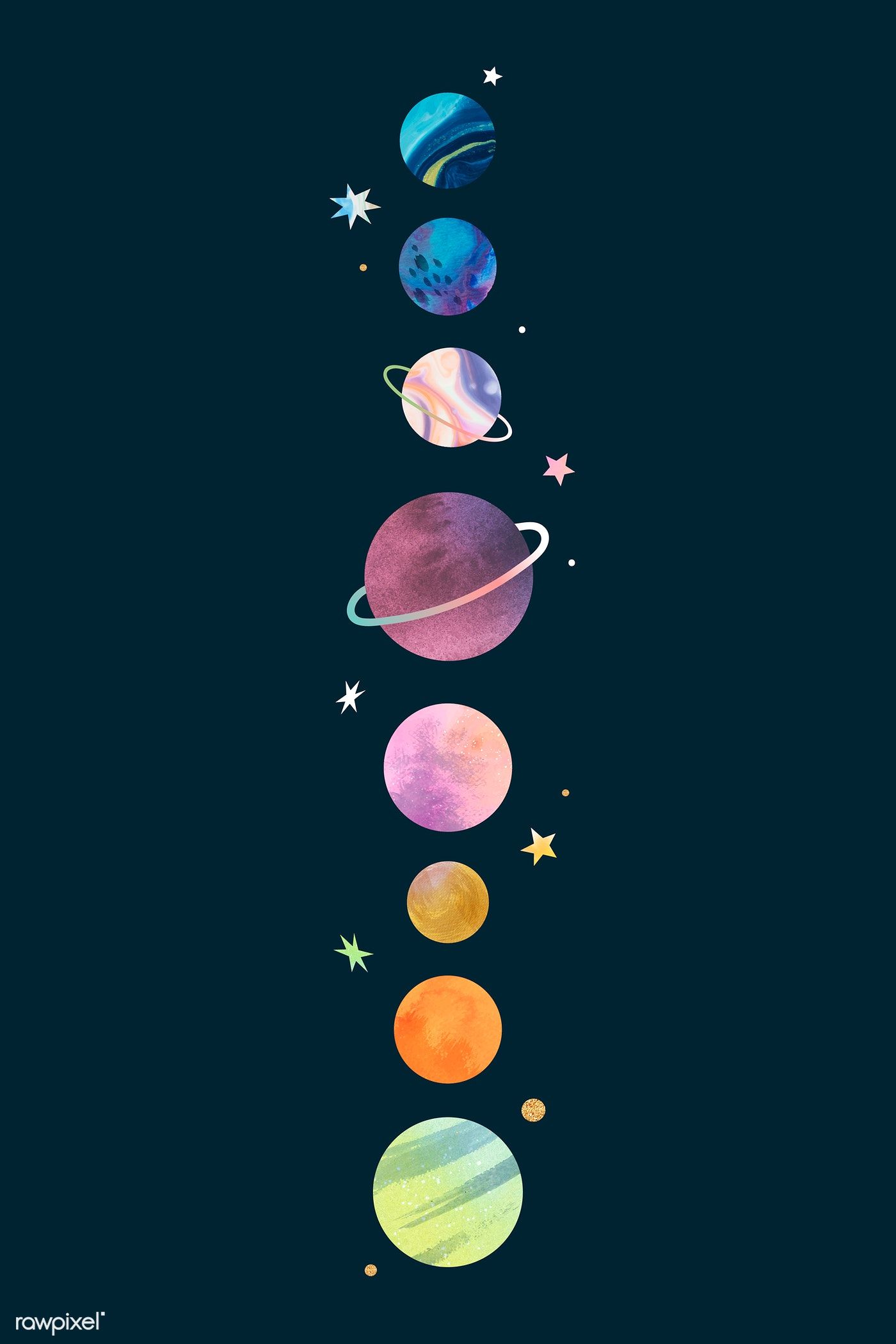 cute planet wallpapers 0032