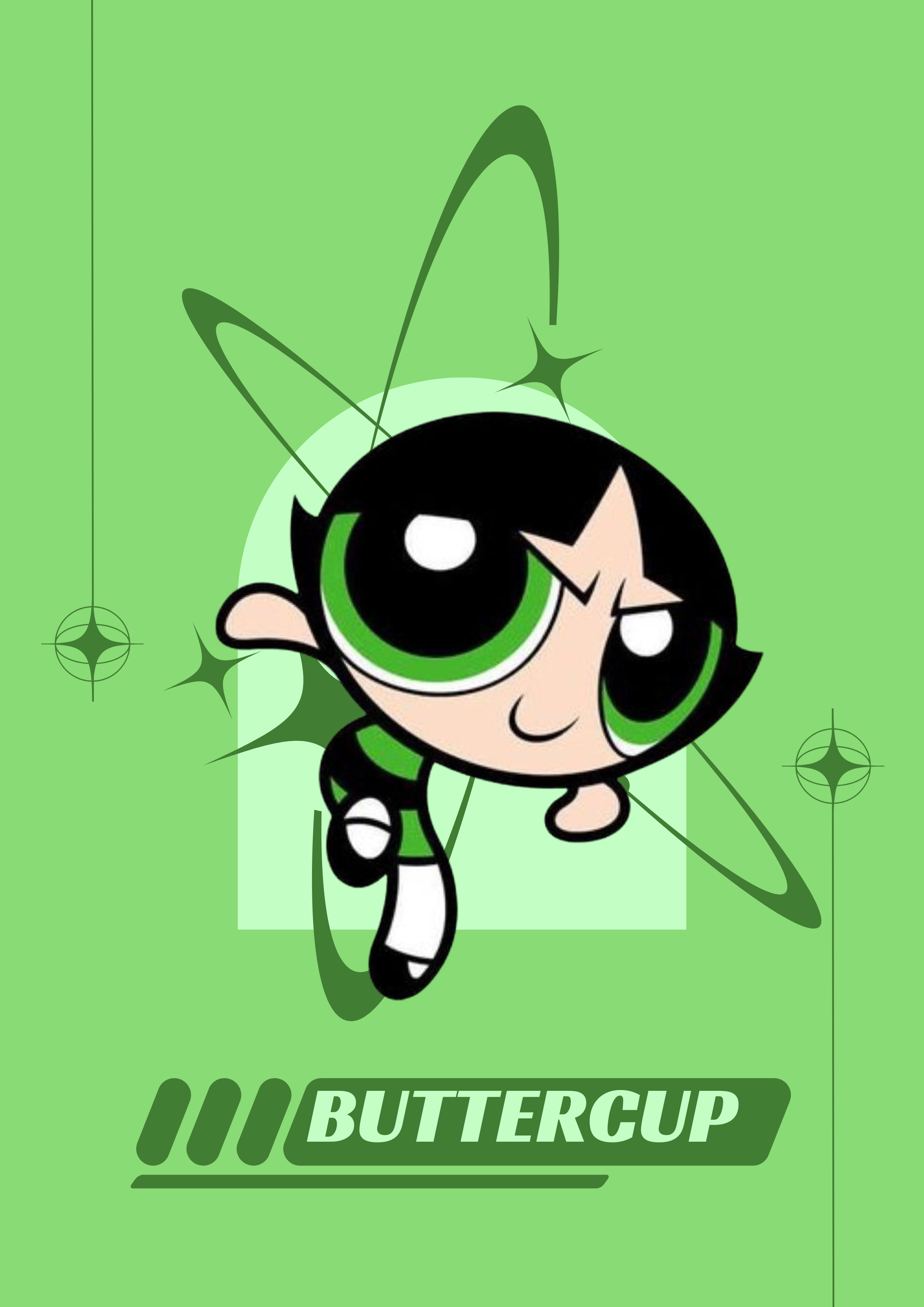 cute Powerpuff Girls themed wallpapers