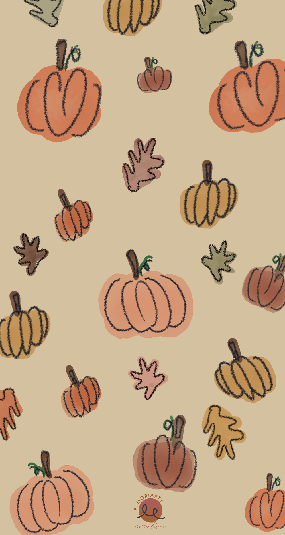 cute pumpkin wallpaper 0012