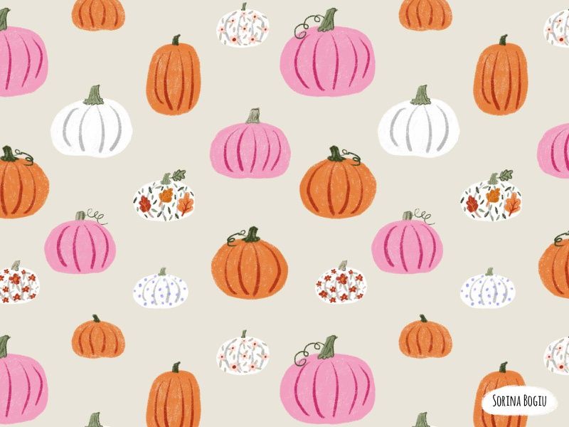 cute pumpkin wallpaper 0088