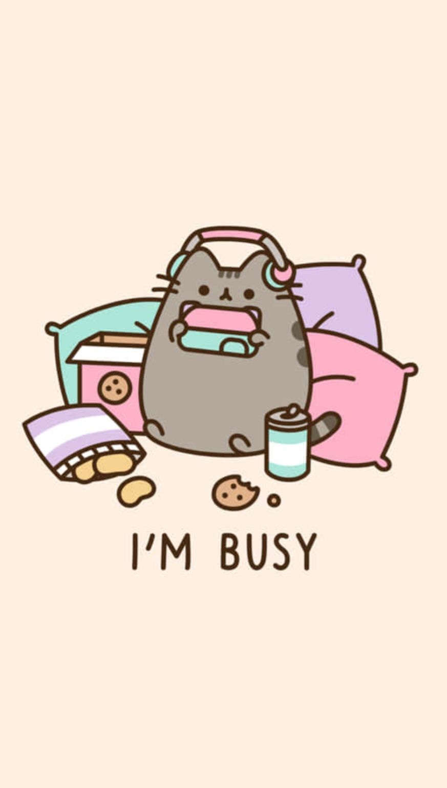 cute Pusheen wallpapers 0032