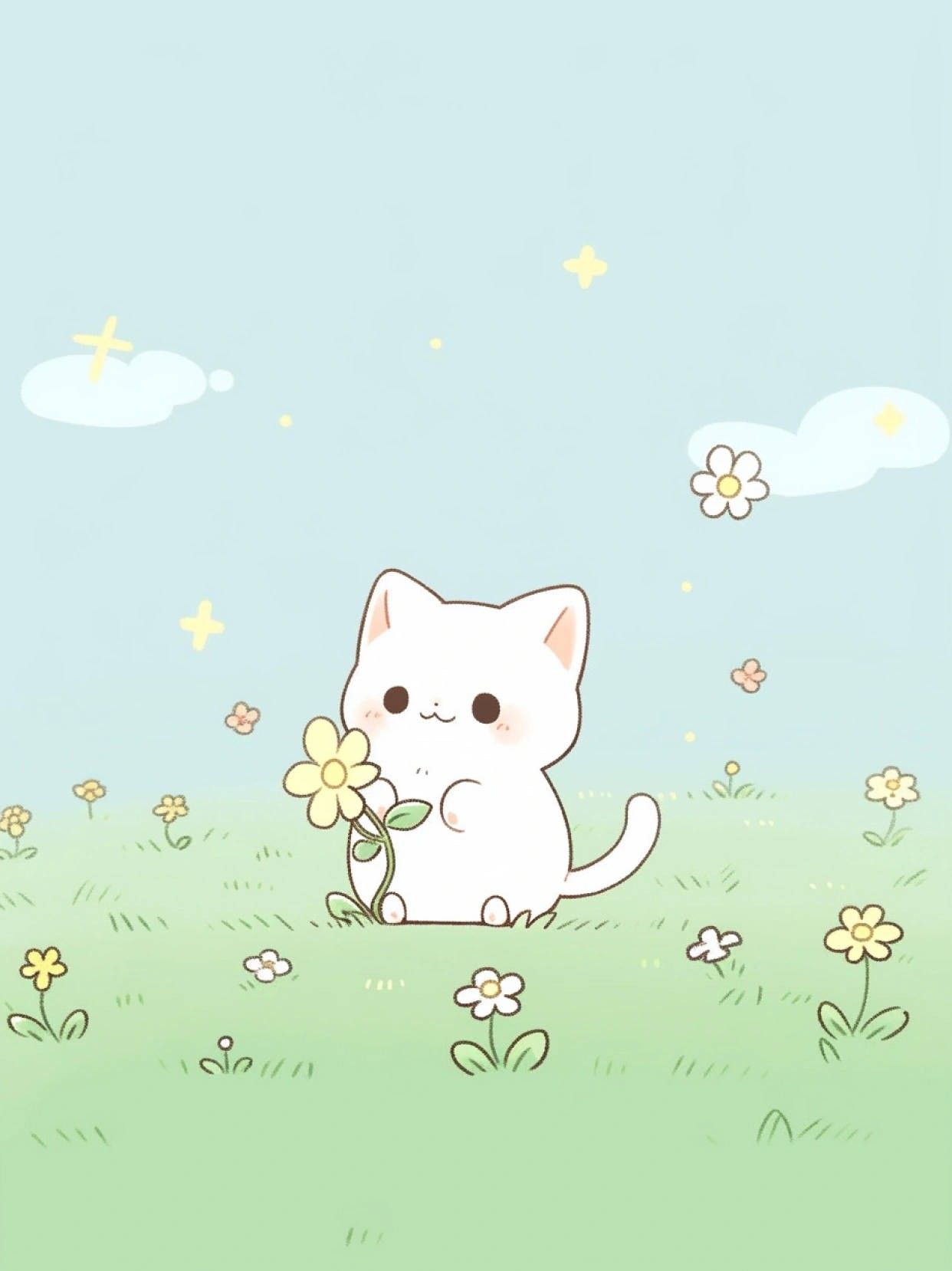 cute Pusheen wallpapers 0060