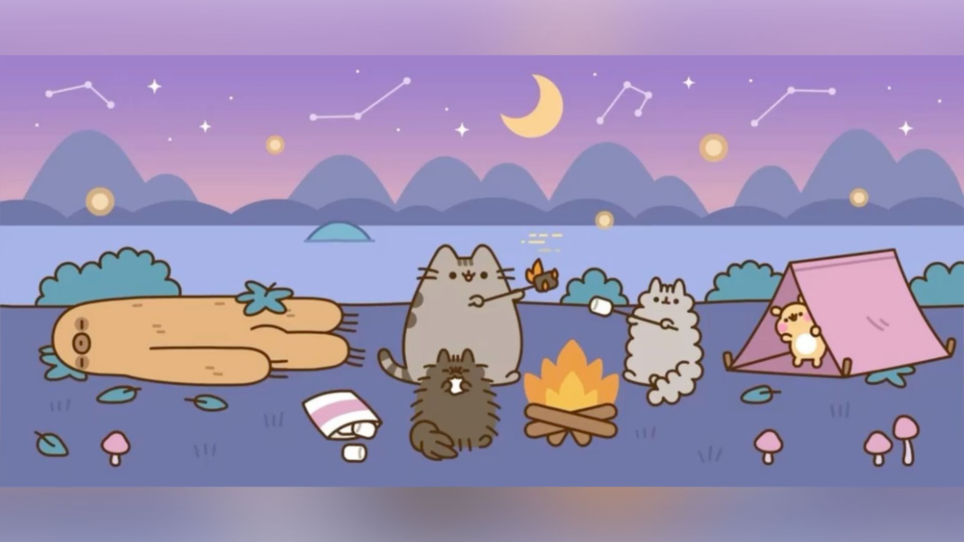 cute Pusheen wallpapers 0064