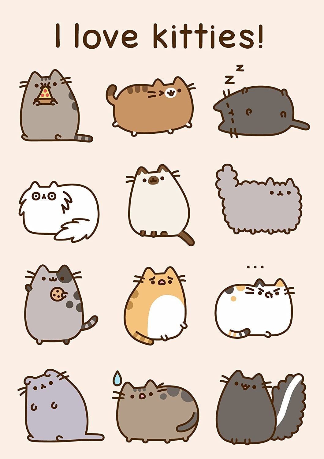 cute Pusheen wallpapers 0079