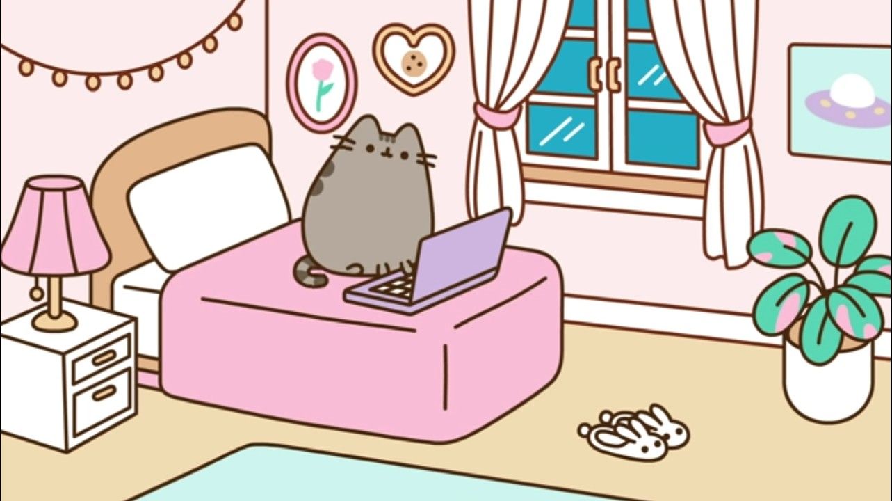 cute Pusheen wallpapers 0093