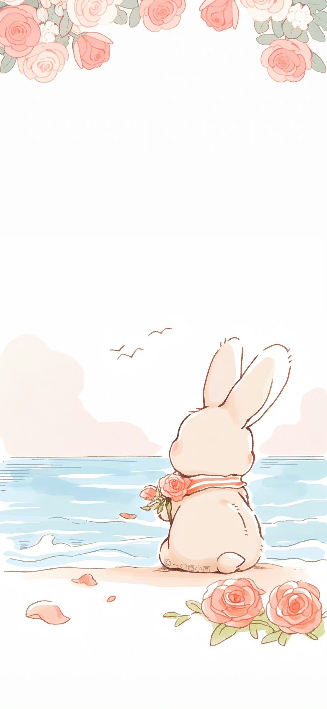 cute rabbit wallpaper 0031