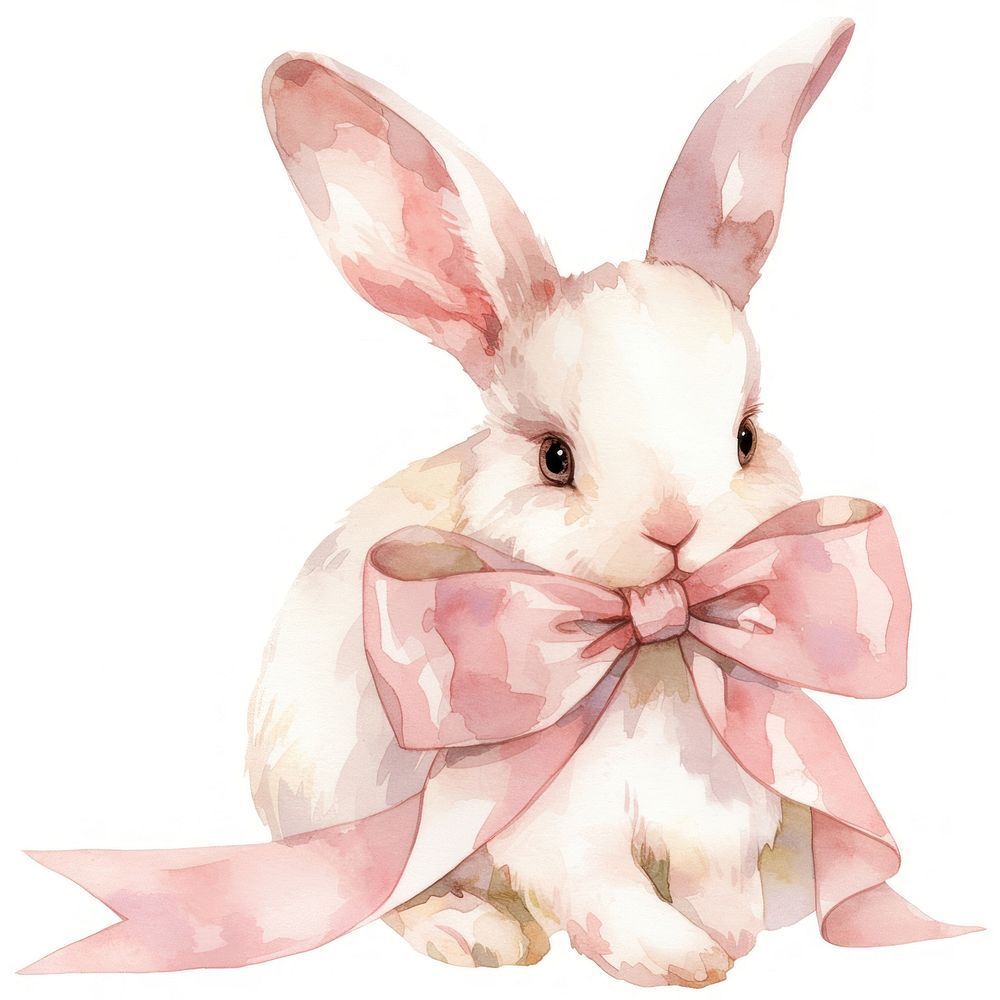 cute rabbit wallpaper 0039