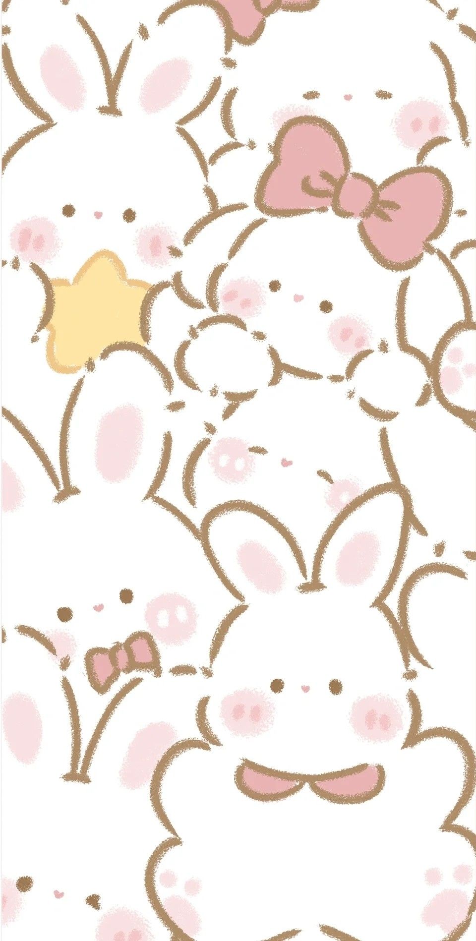 cute rabbit wallpaper 0043