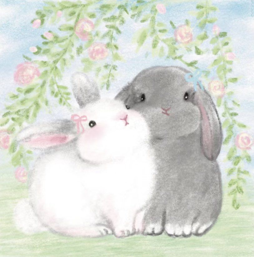 cute rabbit wallpaper 0044