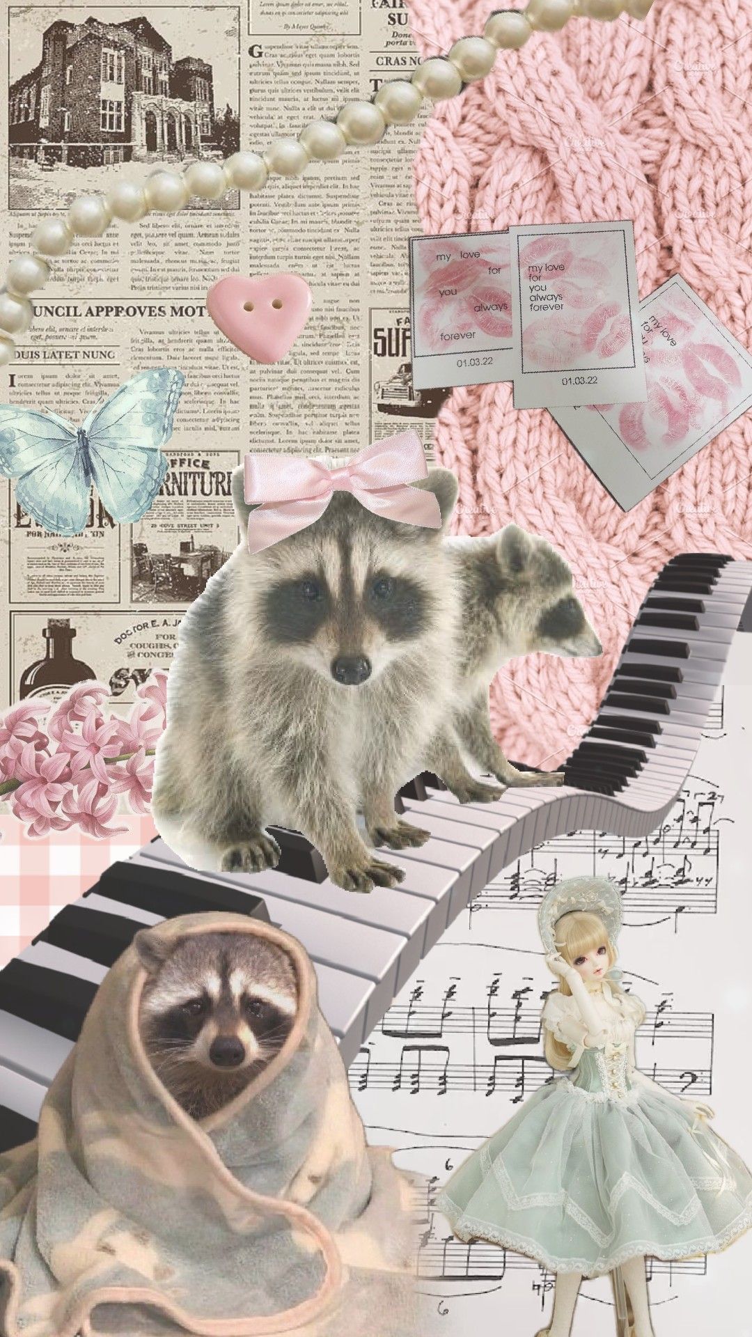 cute raccoon wallpapers 0034