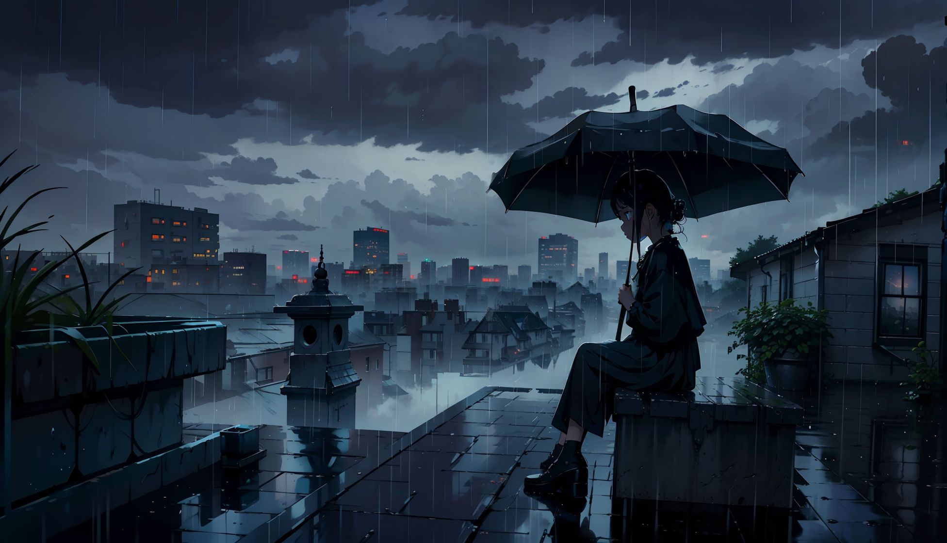 cute rain wallpapers for phones