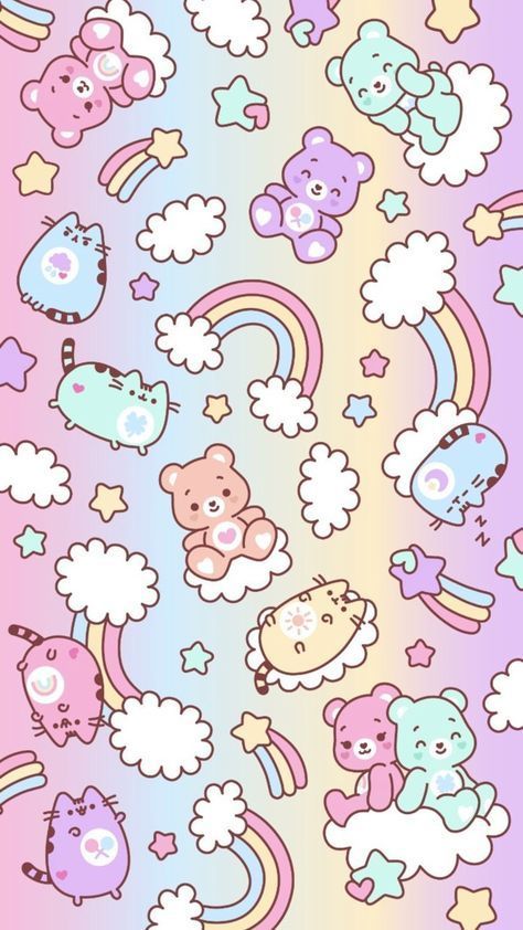 cute rainbow wallpaper 0032