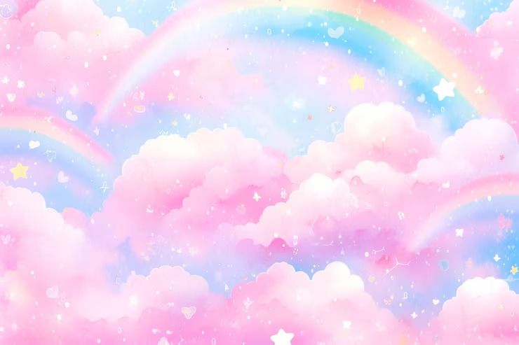 cute rainbow wallpaper 0044