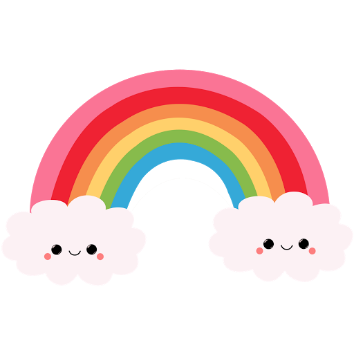 cute rainbow wallpaper 0097