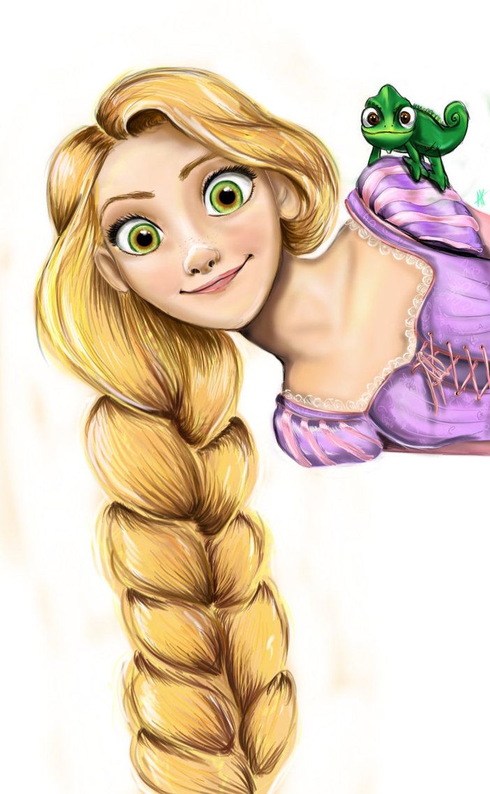 cute Rapunzel fanart wallpaper 0038