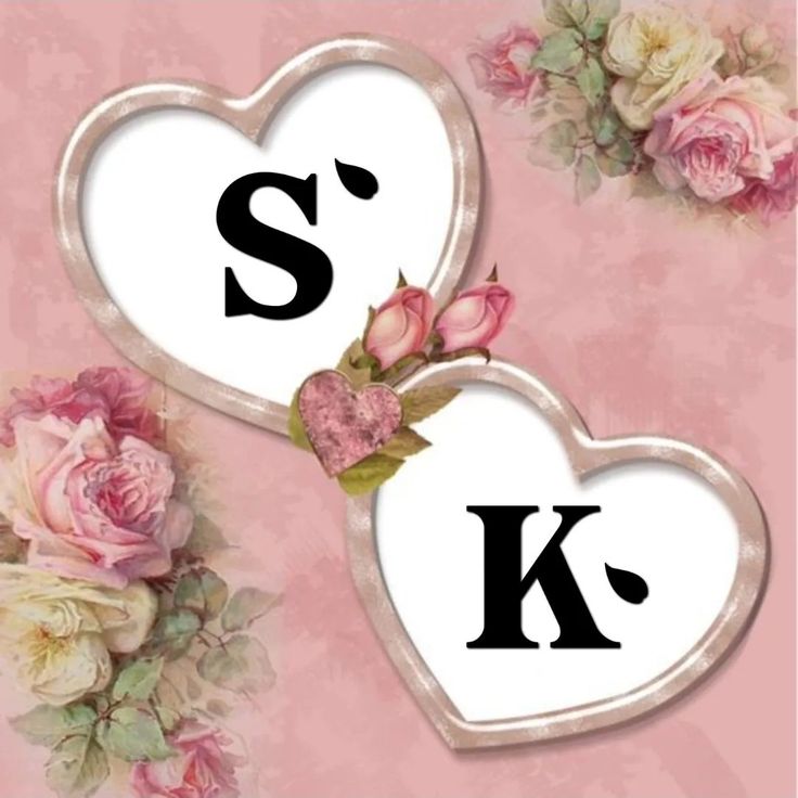 cute S letter in love wallpapers 0072