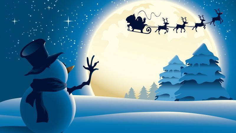 cute Santa wallpapers 0053