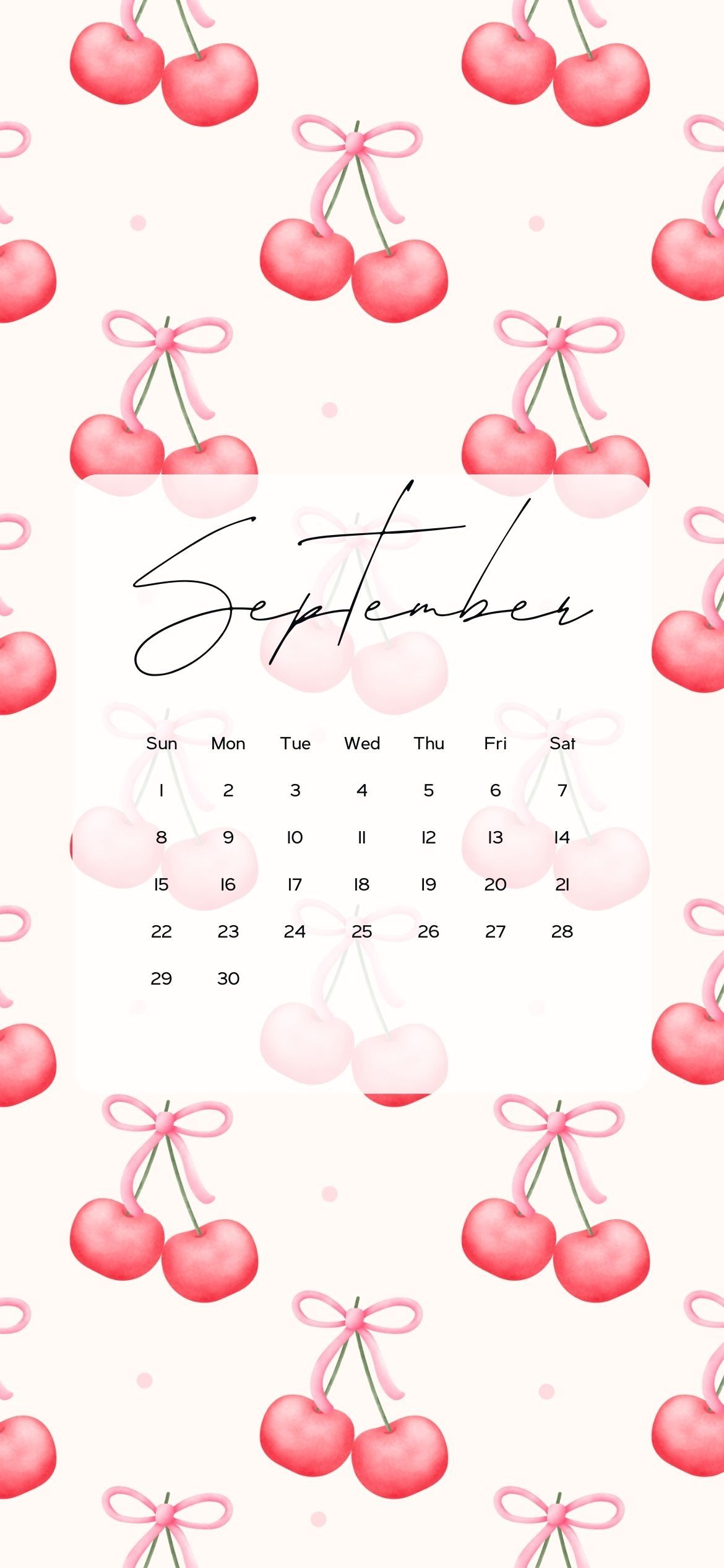 cute seasonal wallpapers for September.