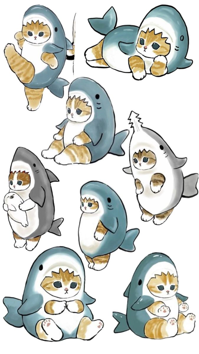 cute shark wallpapers 0089