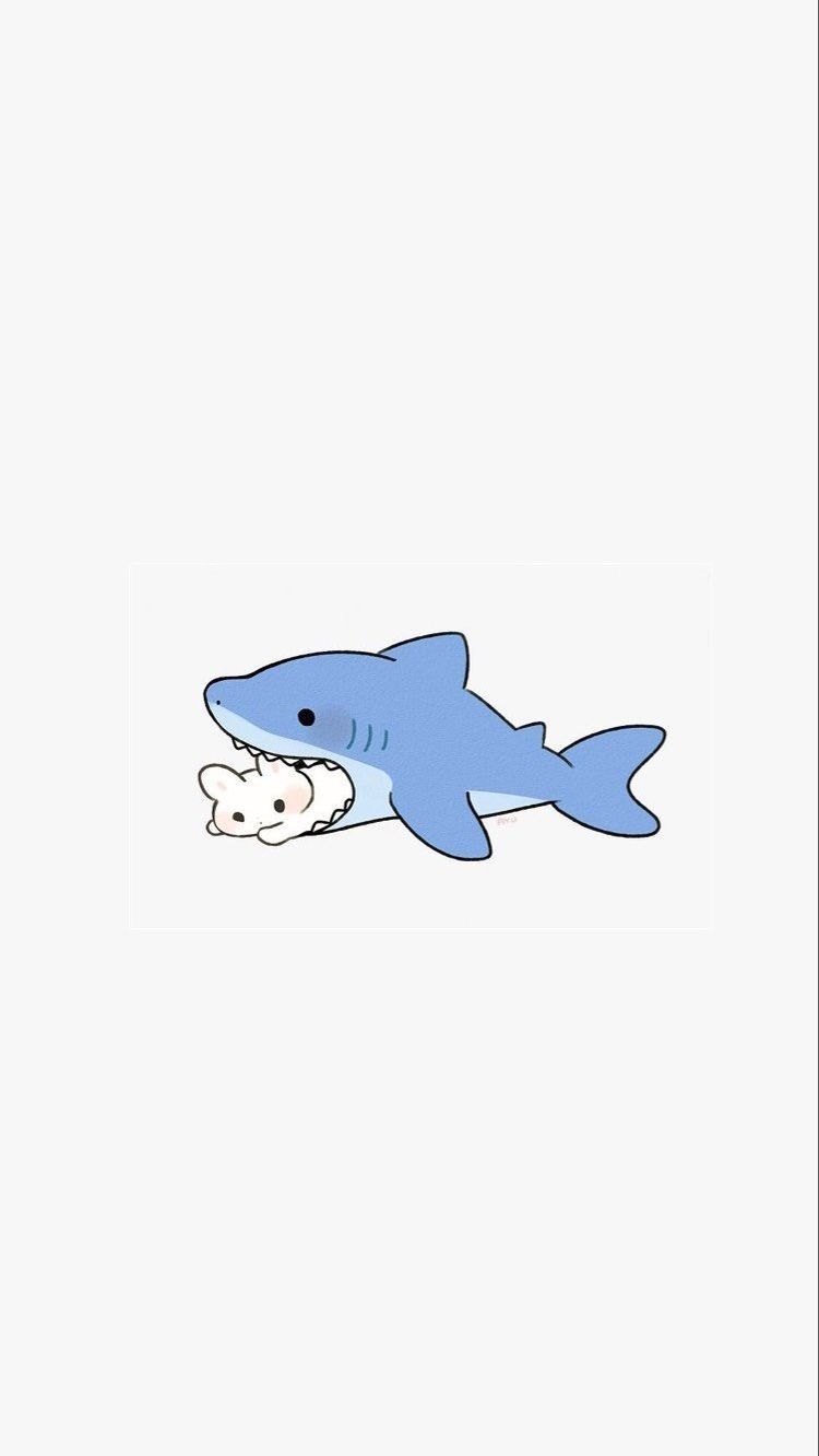 cute shark wallpapers 0099