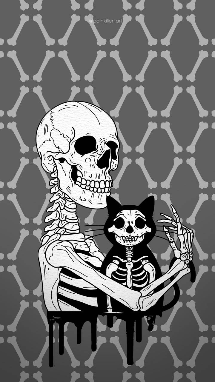 cute skeleton wallpapers 0068