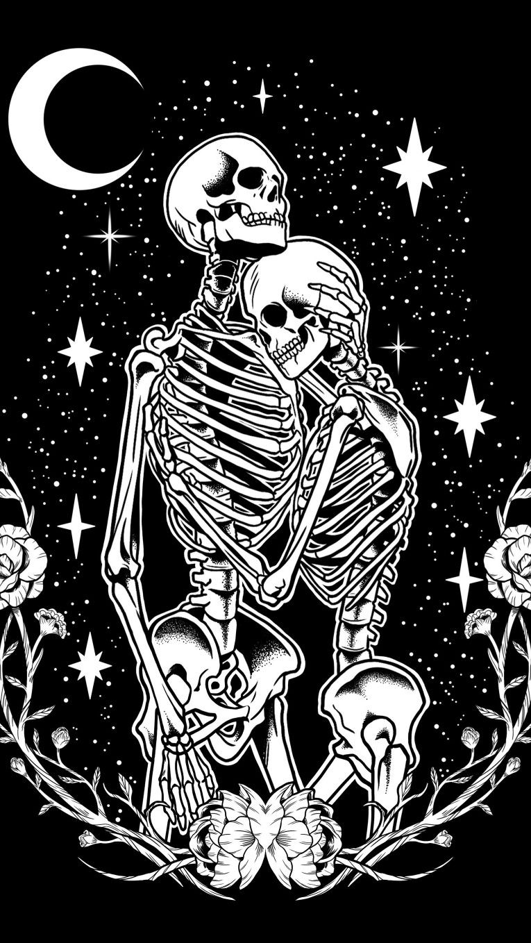 cute skeleton wallpapers 0079