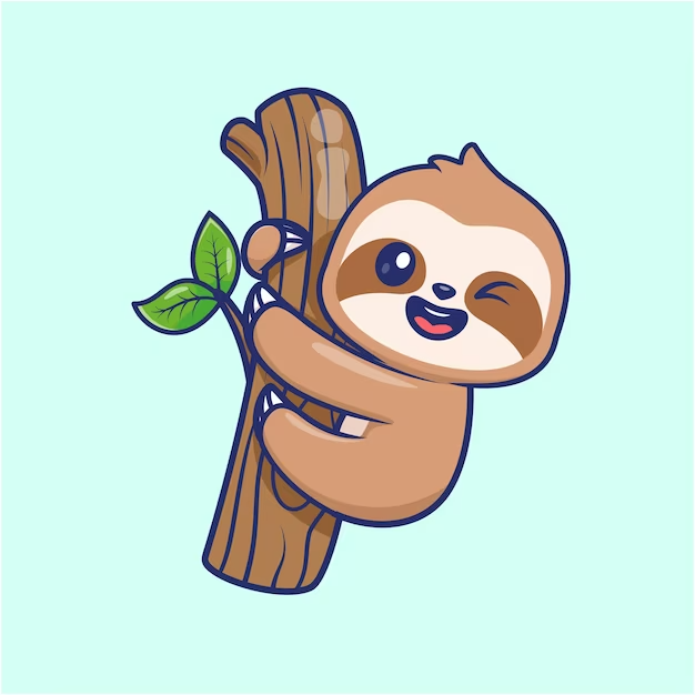 cute sloth wallpapers 0013