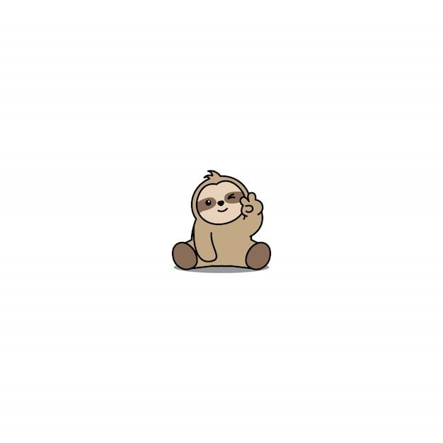 cute sloth wallpapers 0021